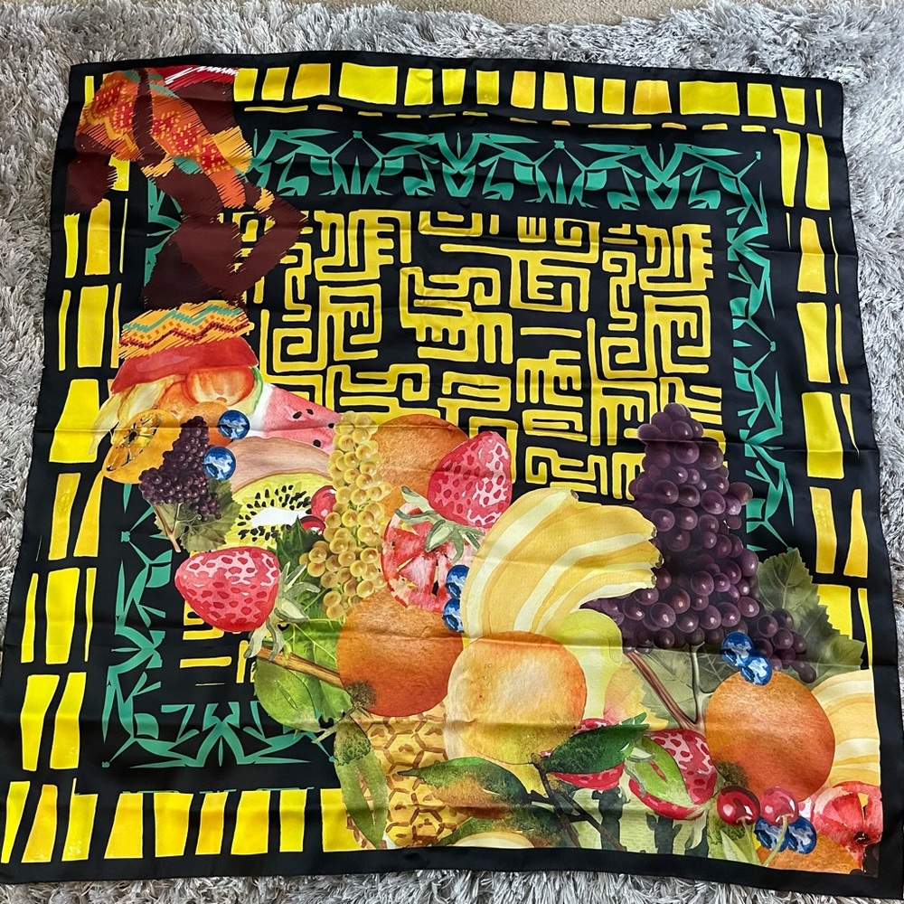 Sassy Jones Silk Blend Scarf 51 X 51